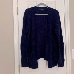 Forever 21 sweater cardigan - navy